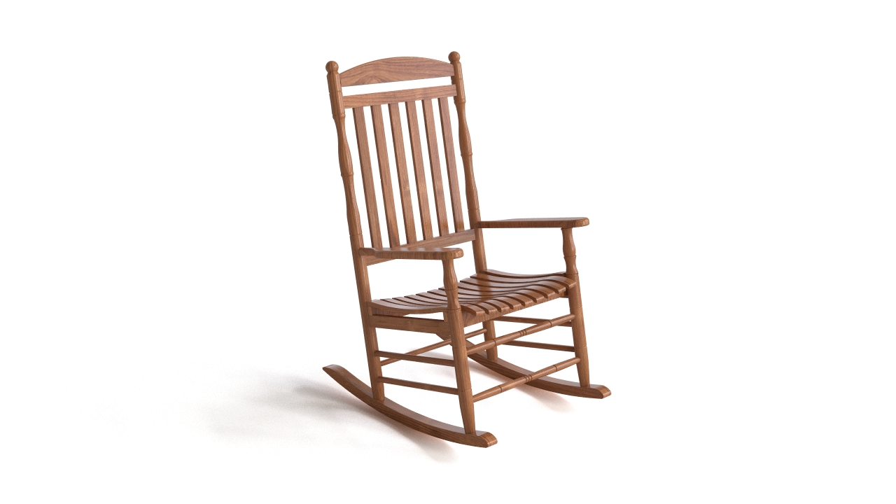 Wooden rocking chair | FlyingArchitecture