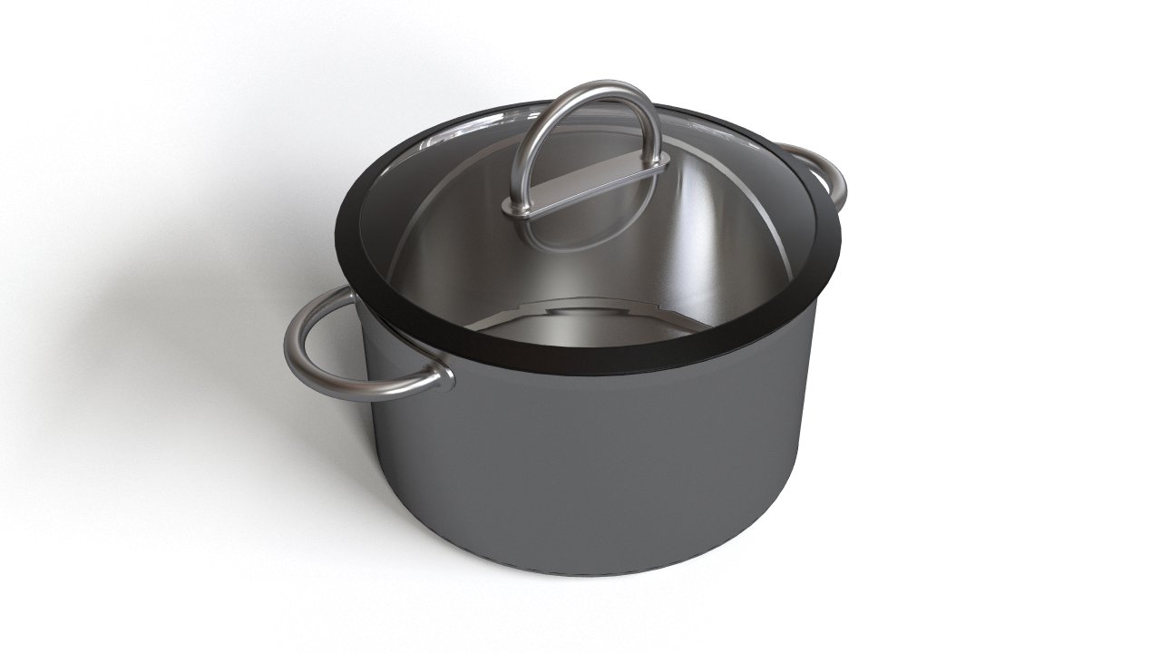 Large kitchen pot  FlyingArchitecture
