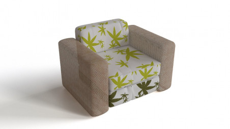Bamboo strip armchair
