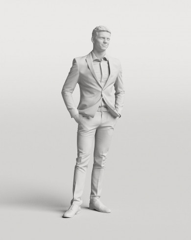 3D Business people - Man 01