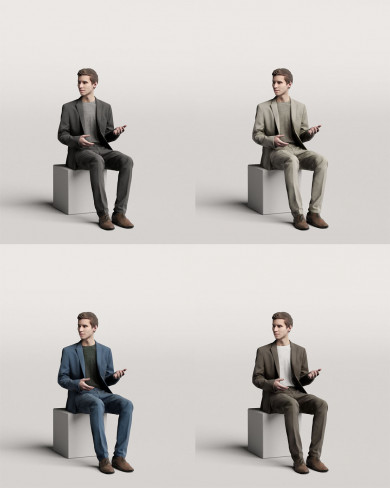 3D Business people - Man 10