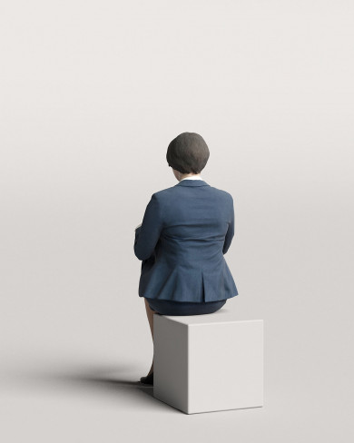 3D Business people - Woman 07