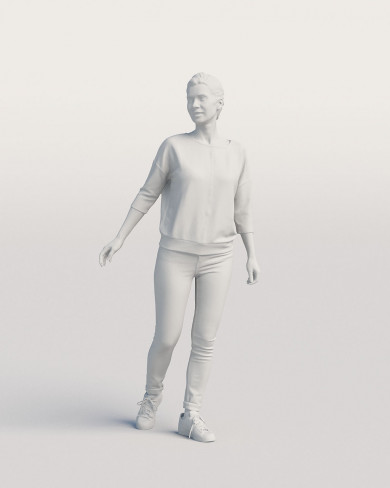 3D Casual people - Woman 03
