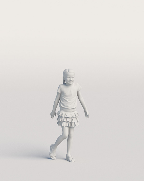 3D Casual people - Kid 01