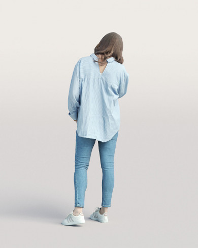 3D Casual people - Woman 05