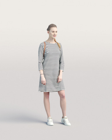 3D Casual people - Woman 06