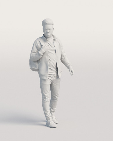 3D Casual people - Man 04