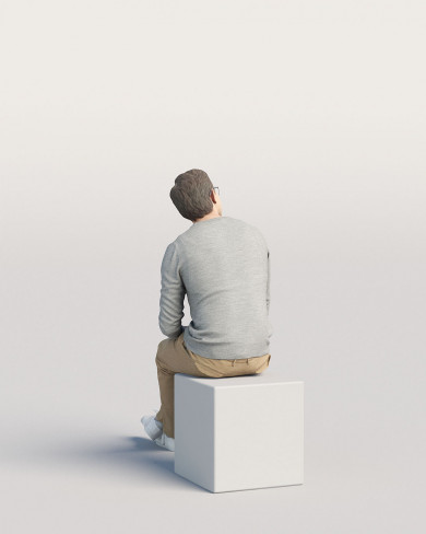 3D Casual people - Man 07