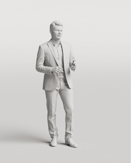 3D Elegant people - Man 06