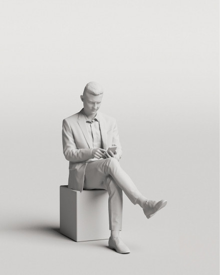 3D Elegant people - Man 08