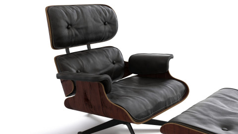 Eames Lounge Chair with ottoman