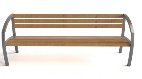 Bench – steel & wood