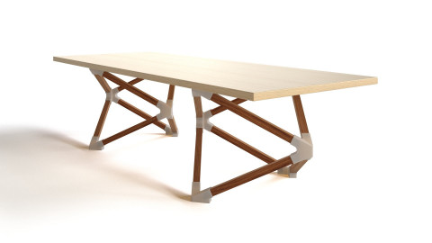 HEDRON coffee table by Benjamin Migliore