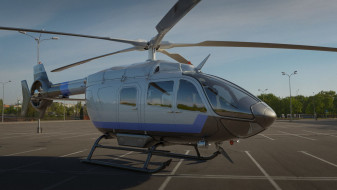 Free helicopter 3D model