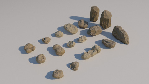 Sandstone rocks