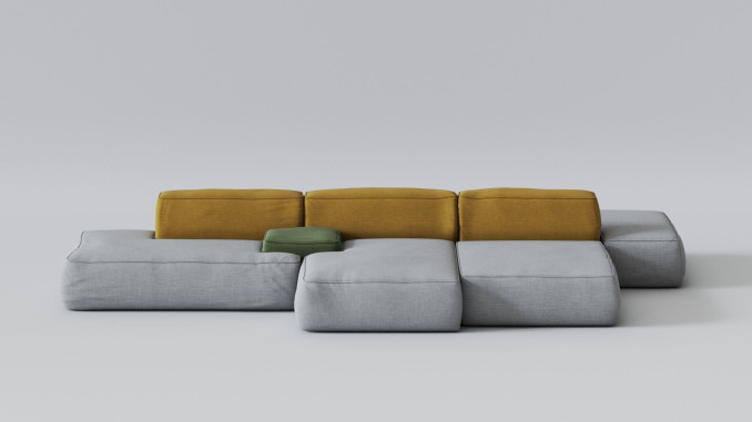 Lema - Cloud sofa 3D model