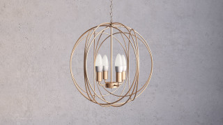 Modern cage lamp