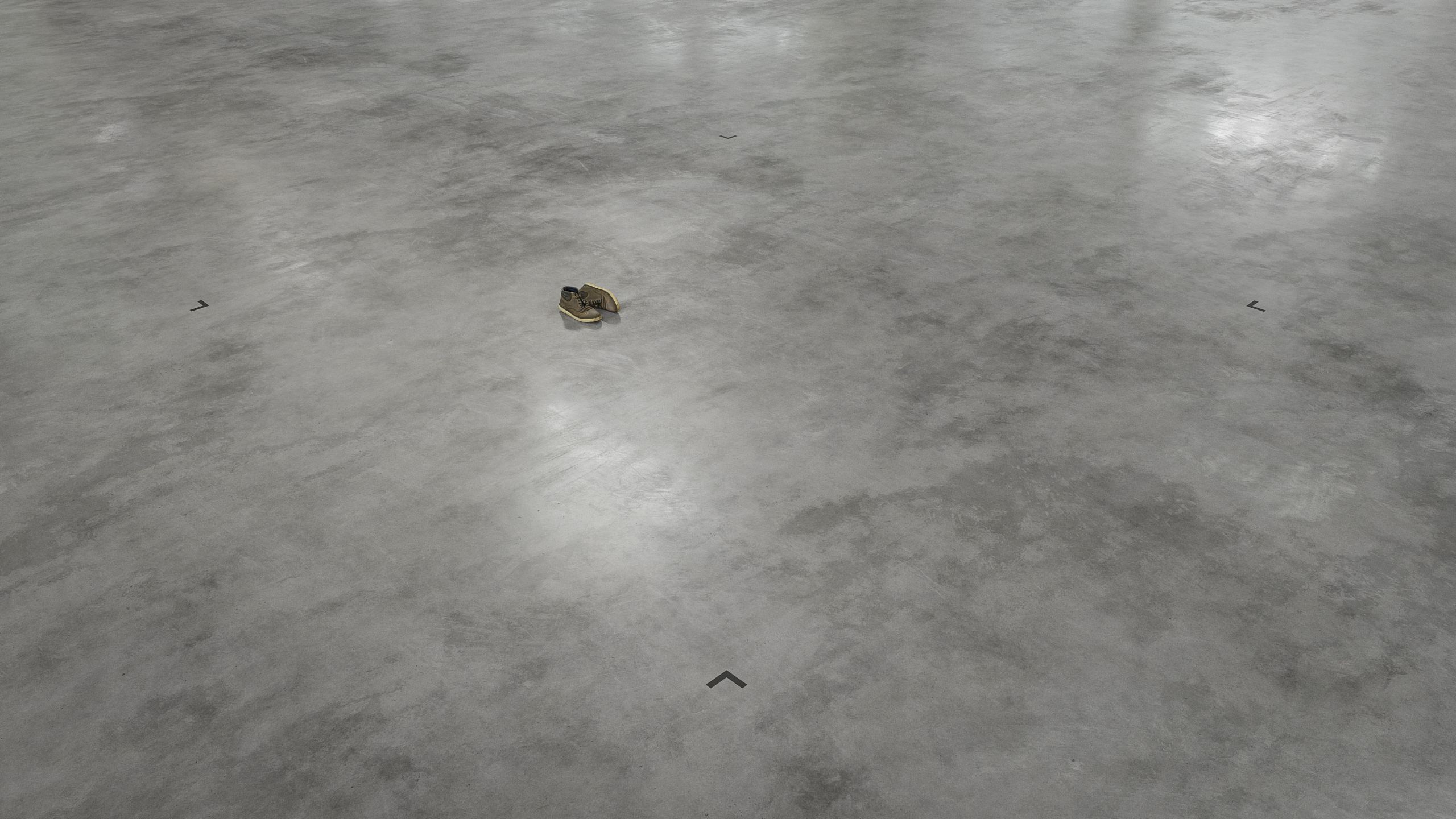polished concrete floor