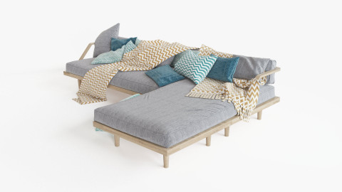 Scandinavian design sofa