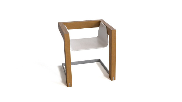 DIT - sit - free modern chair 3D model