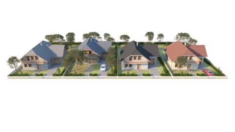 Residential pack - Traditional houses - Vol. 1