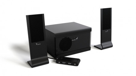 Genius speakers, 2.1 audio system