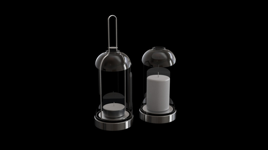 Hurricane lamp FlyingArchitecture