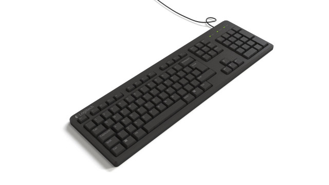 PC keyboard by Logitech